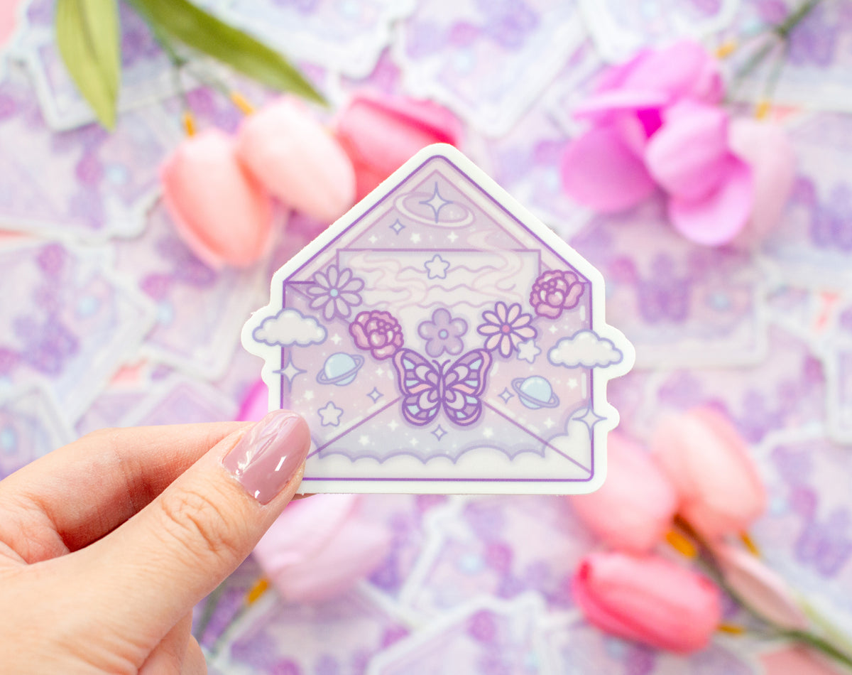 Magical Envelope Sticker – Unicorn Eclipse
