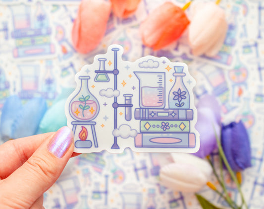 Science Experiment Sticker