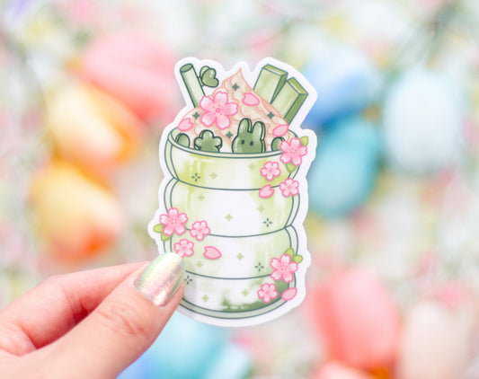 Iced Matcha Sticker