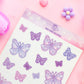 Magical Butterflies Sticker Sheet