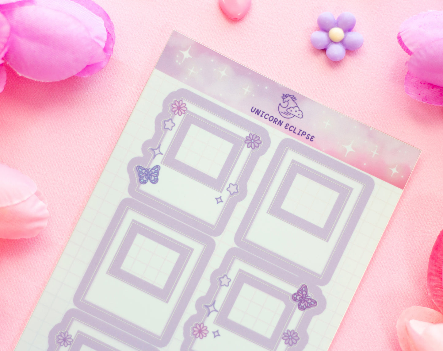 Magical Photo Frames Sticker Sheet