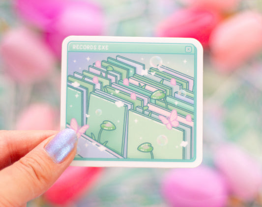 Records.exe Sticker