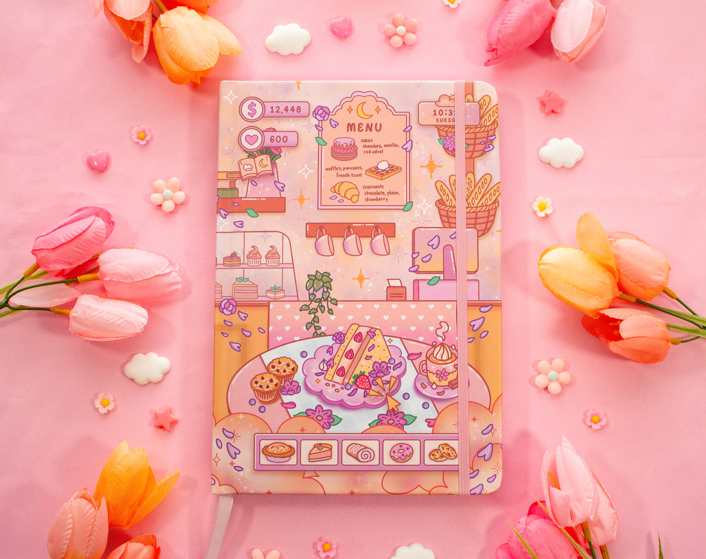 Cafe Quest Dotted Journal