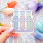 Test Tubes Sticker
