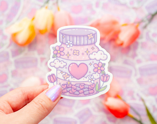 Pill Bottle Sticker