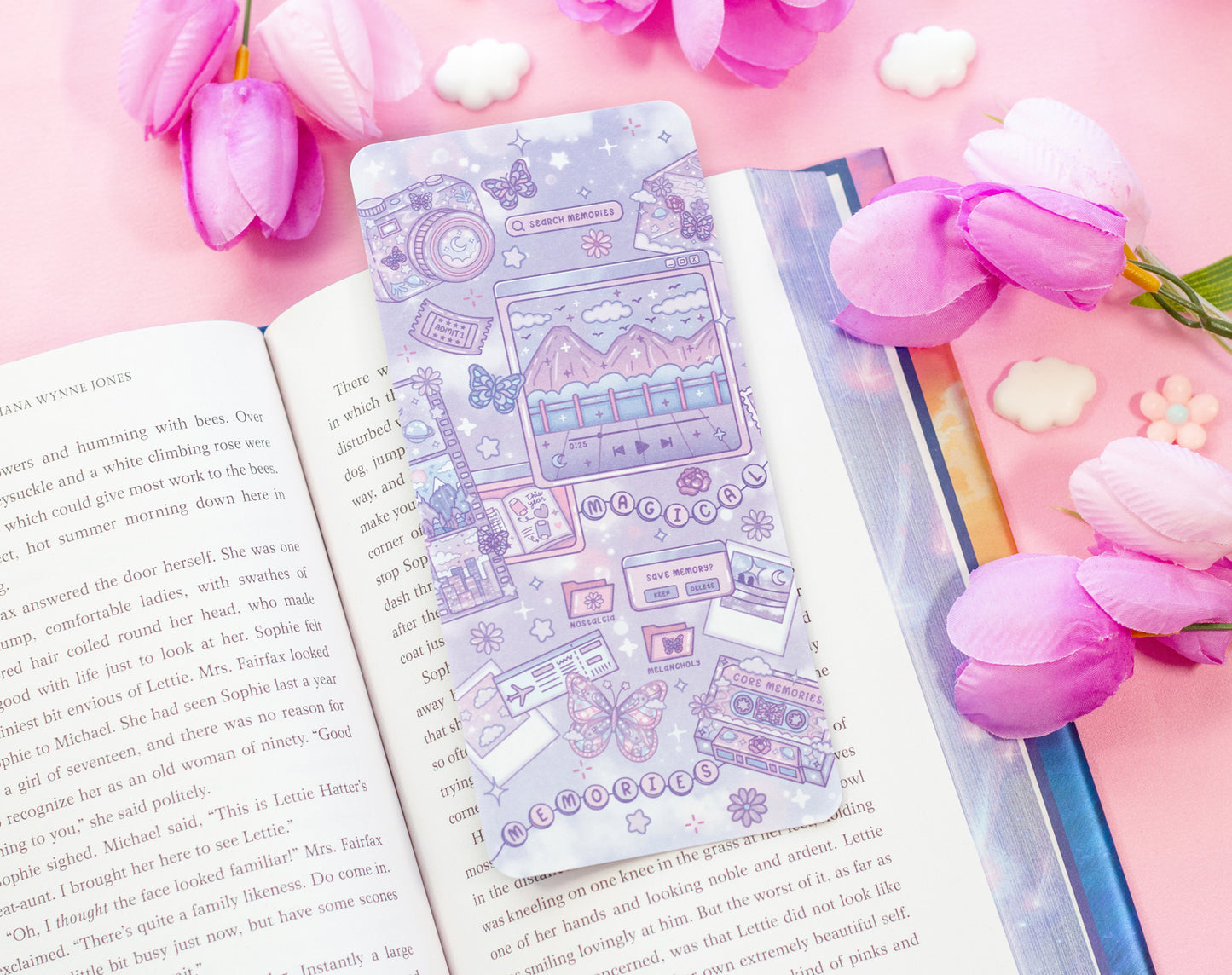 Magical Memories Reading Log Bookmark