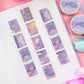 Study Night Stamp Washi Tape