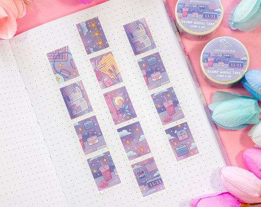 Study Night Stamp Washi Tape