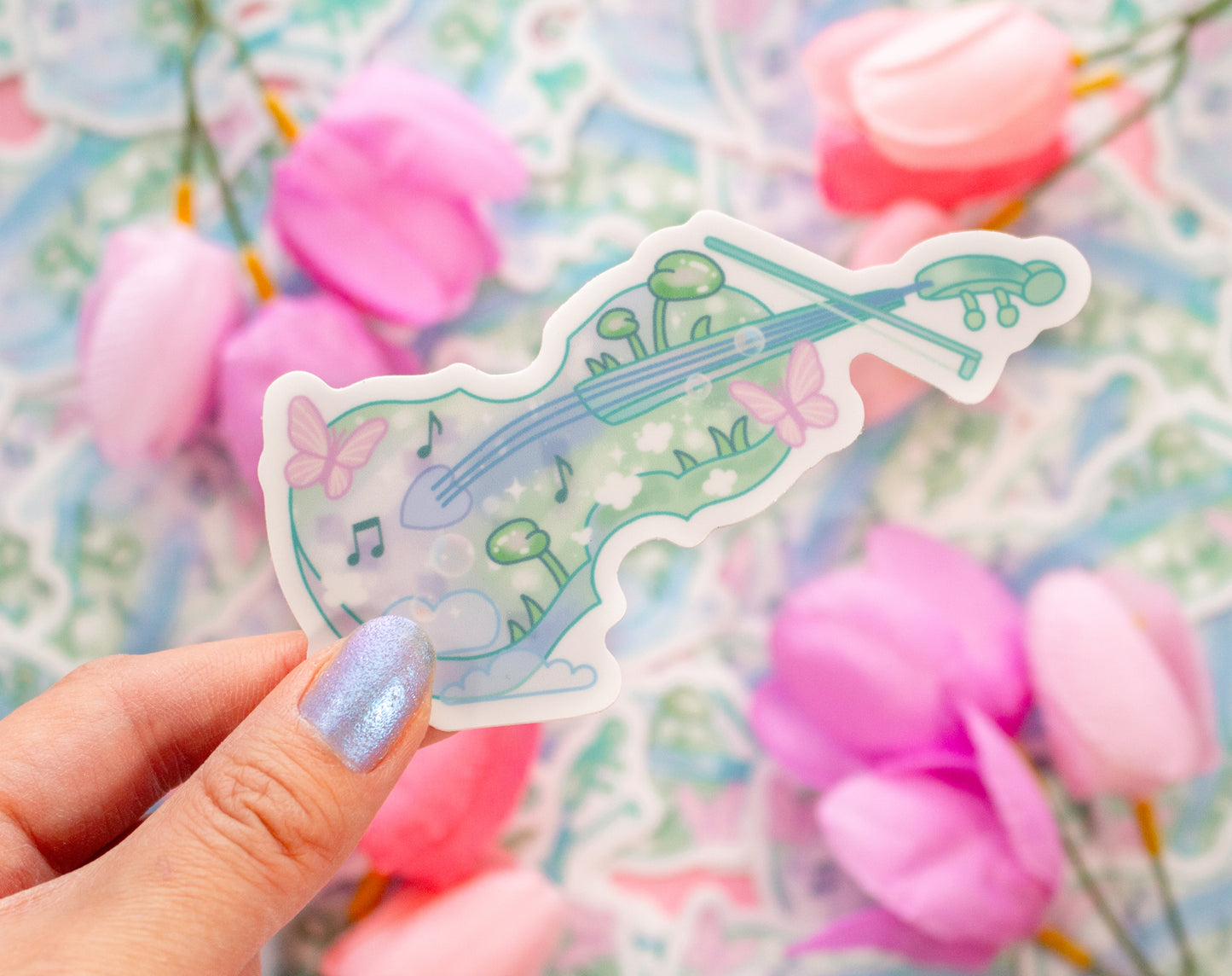 Violin Sticker