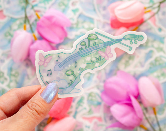 Violin Sticker