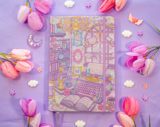 Pastel Academia Dotted Journal