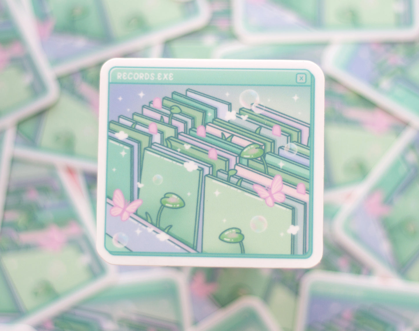 Records.exe Sticker
