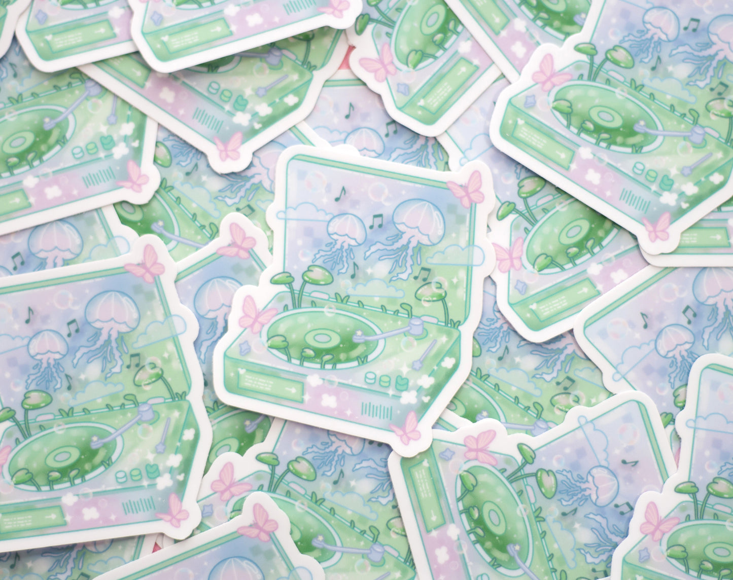 Record Player Sticker