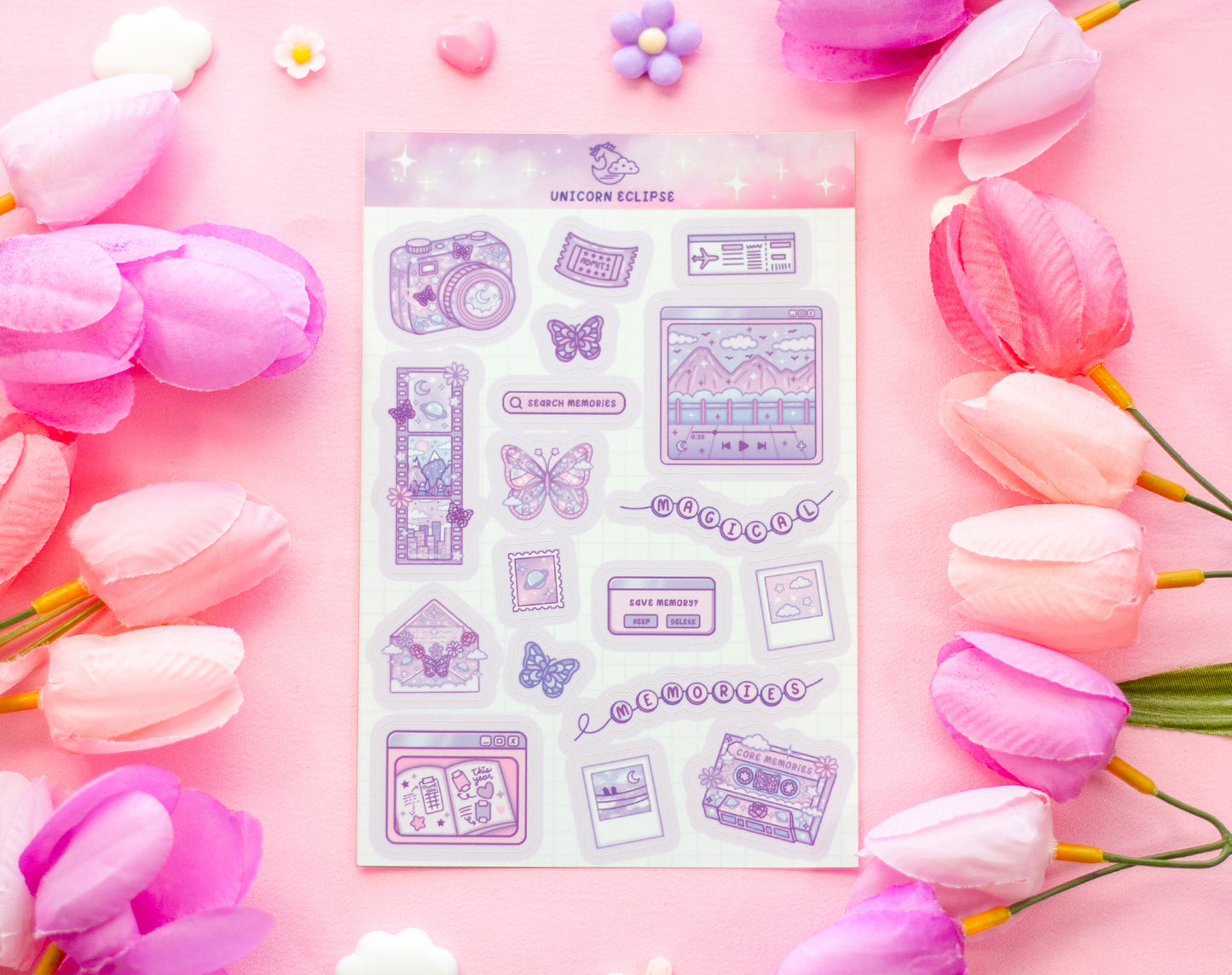 Magical Memories Sticker Sheet