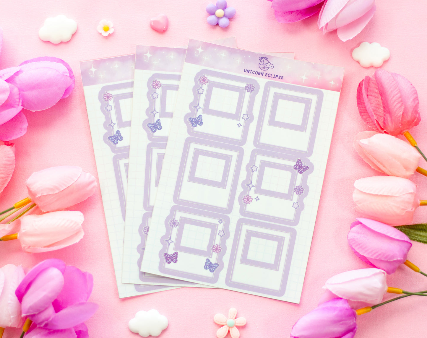 Magical Photo Frames Sticker Sheet