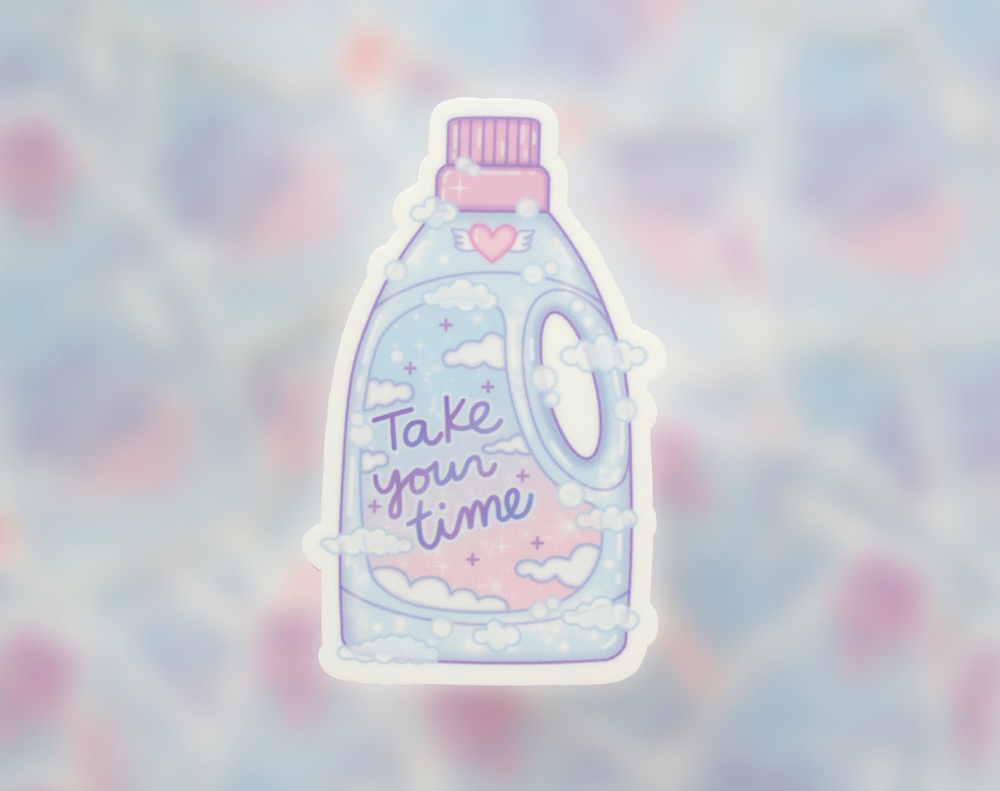 Laundry Detergent Sticker