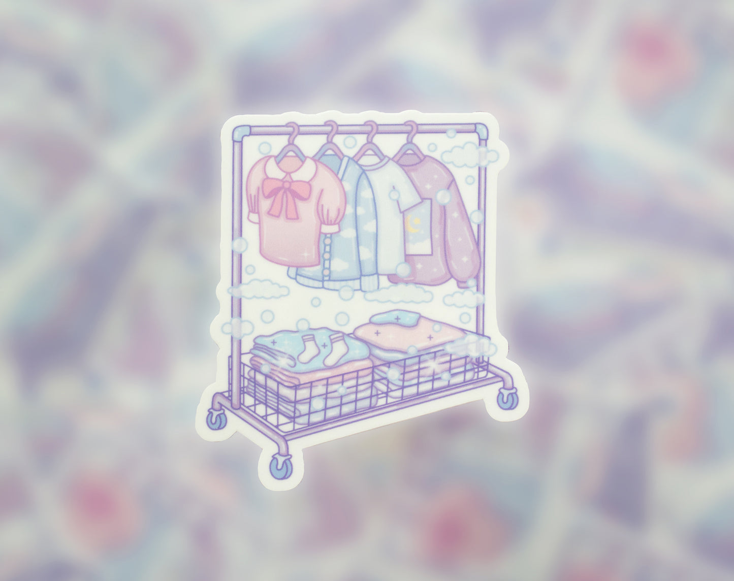 Clothing Rack Sticker