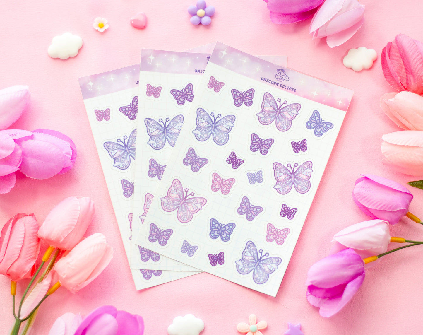 Magical Butterflies Sticker Sheet