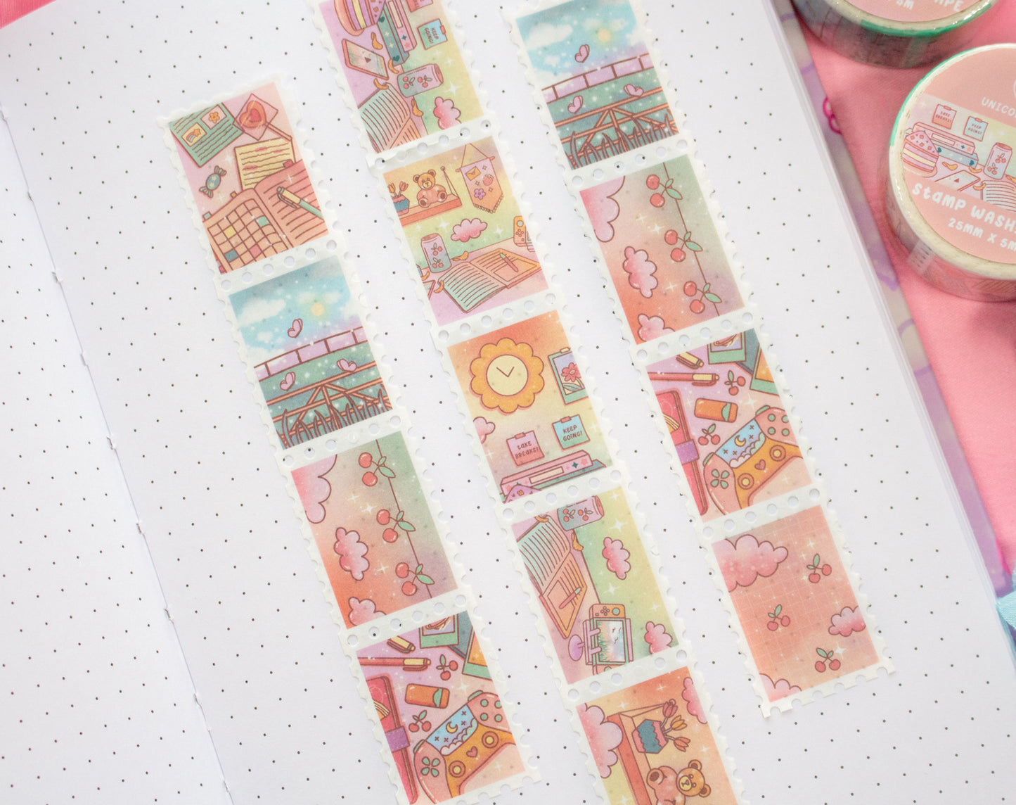 Study Break Stamp Washi Tape