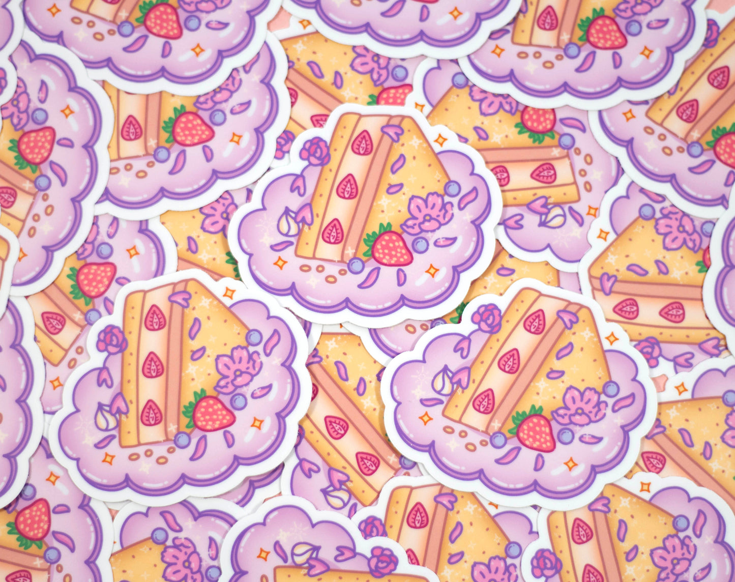 Strawberry Sandwich Sticker