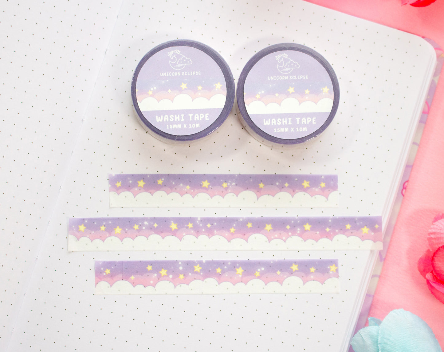 Starry Clouds Washi Tape