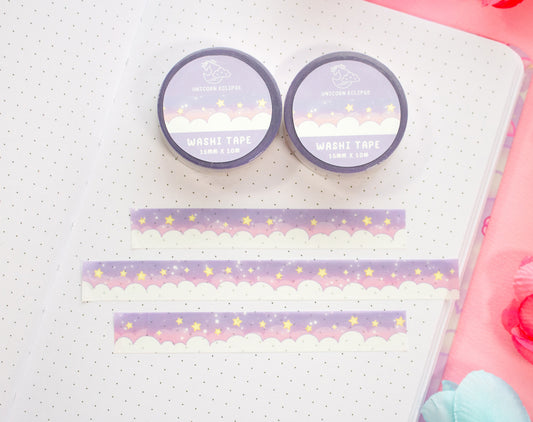 Starry Clouds Washi Tape