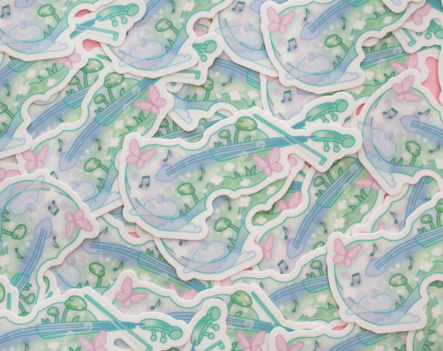 Violin Sticker