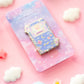 Game Girl Enamel Pin