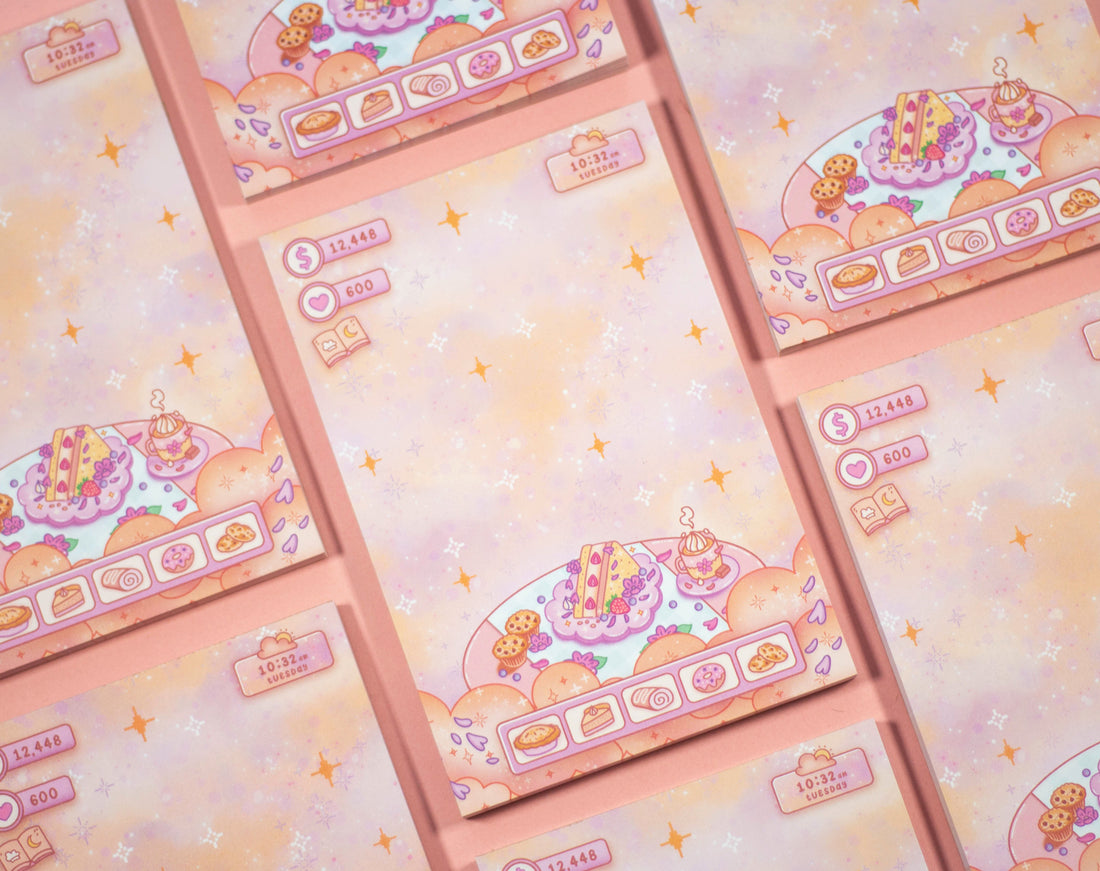 Cafe Quest Notepad – Unicorn Eclipse