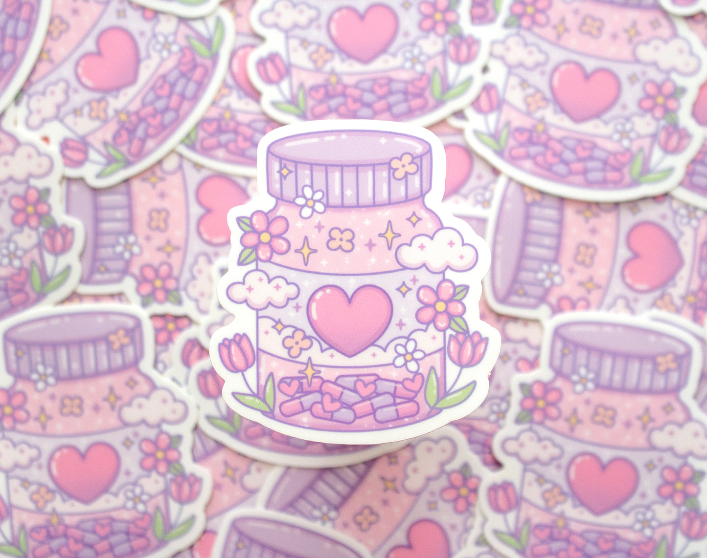 Pill Bottle Sticker
