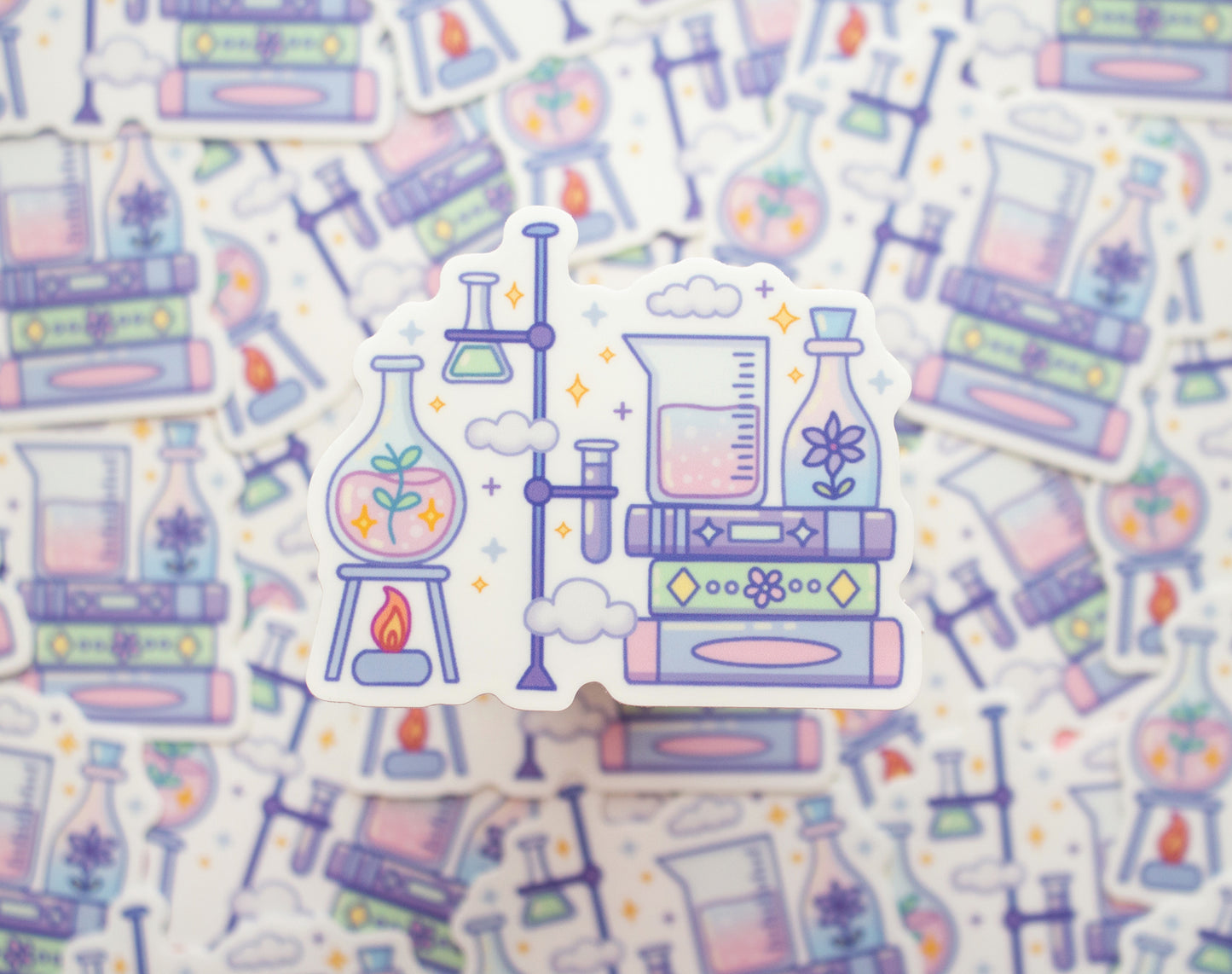 Science Experiment Sticker