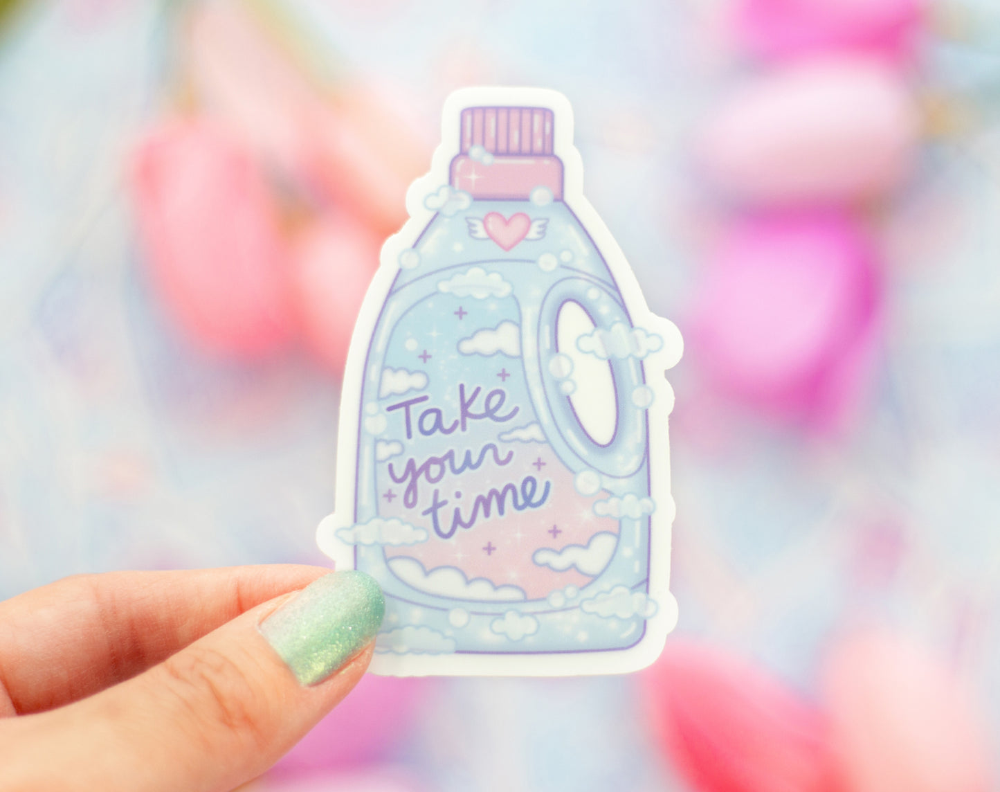 Laundry Detergent Sticker