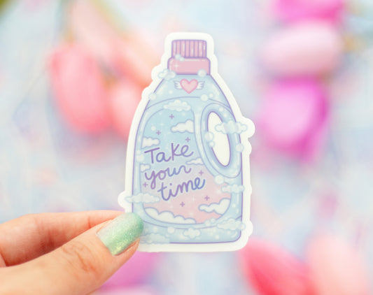 Laundry Detergent Sticker