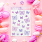 Magical Butterflies Sticker Sheet