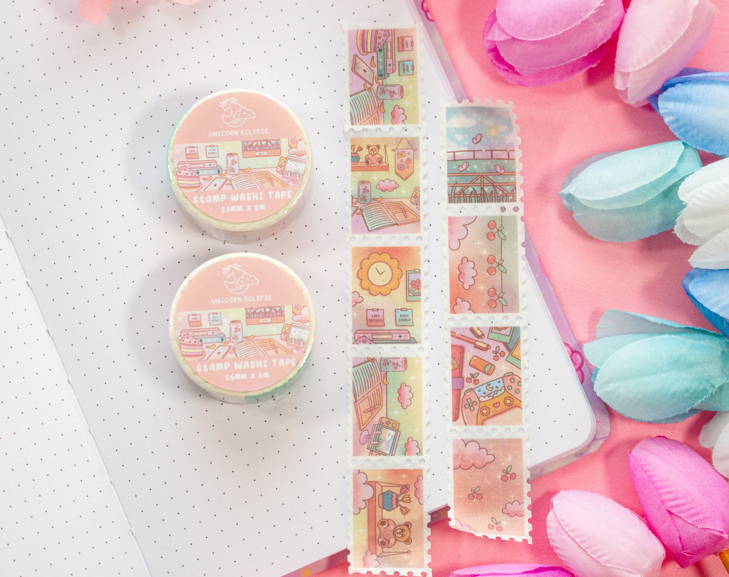 Study Break Stamp Washi Tape