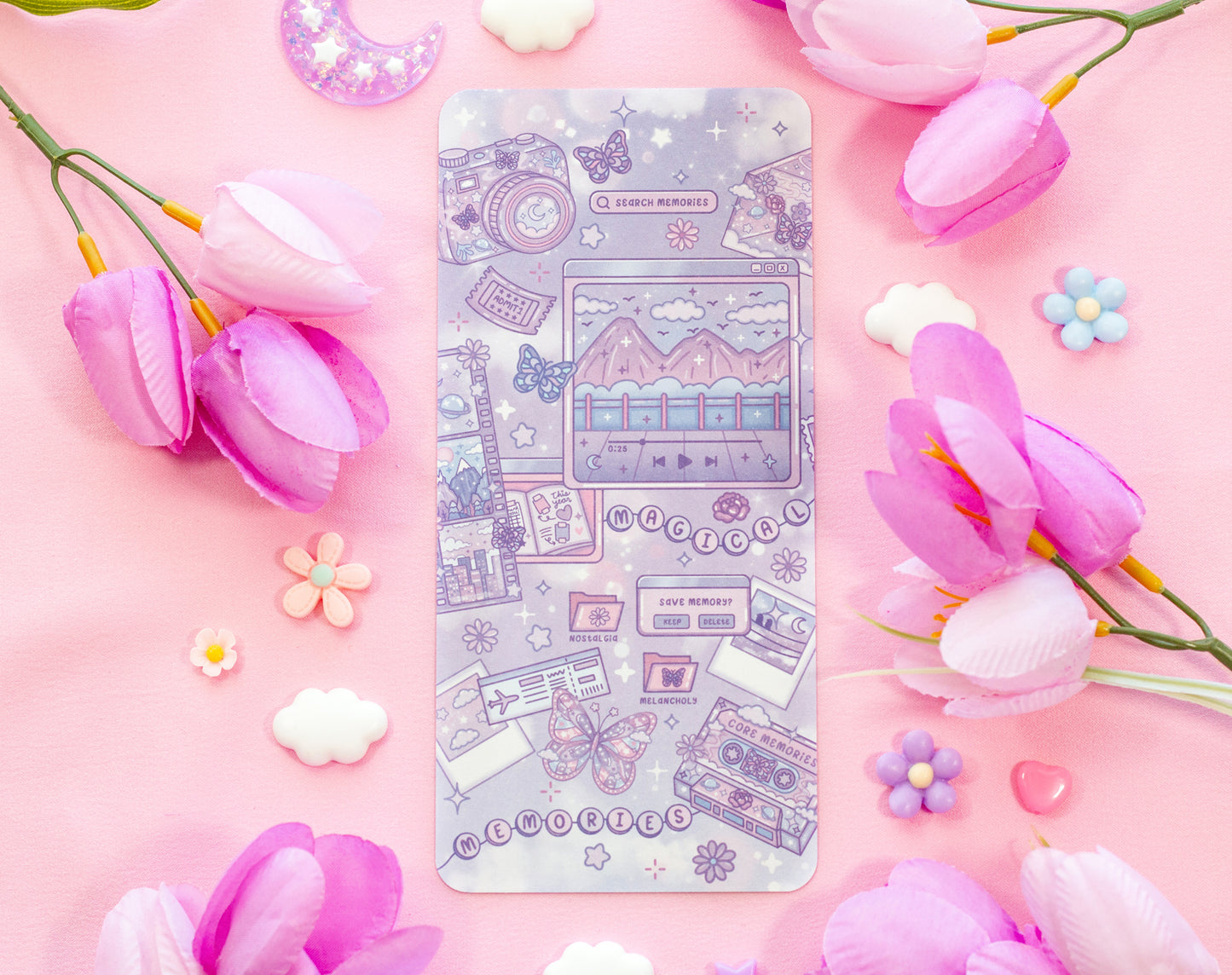 Magical Memories Reading Log Bookmark