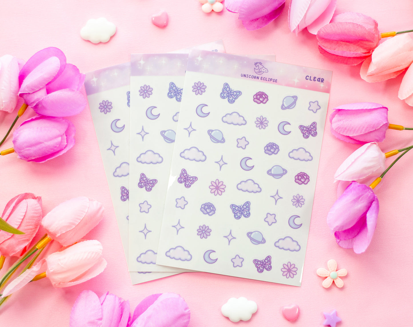 Magical Memories Clear Deco Sticker Sheet