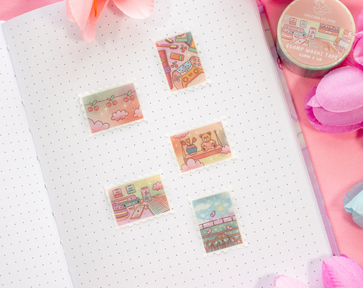 Study Break Stamp Washi Tape