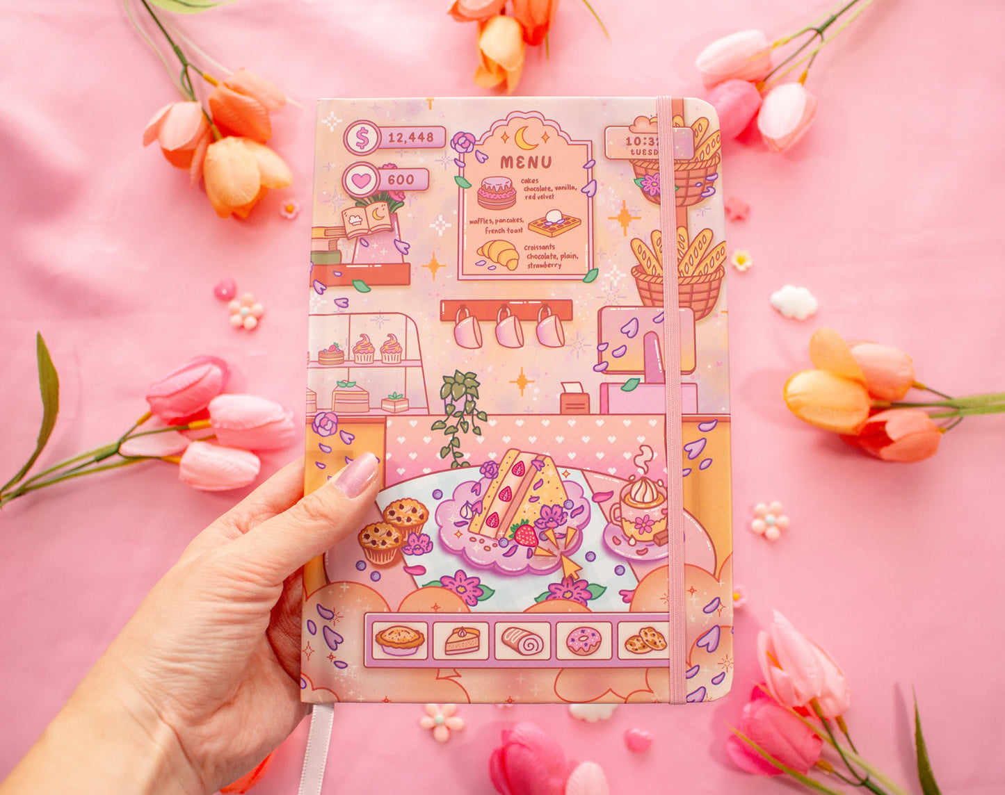 Cafe Quest Dotted Journal