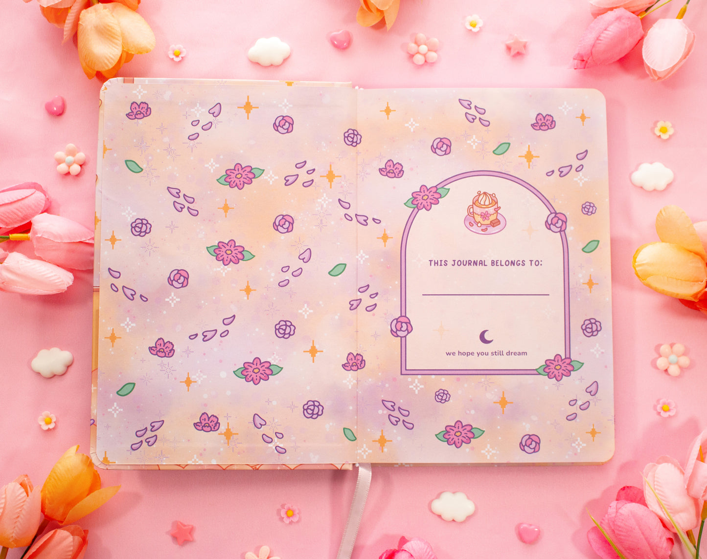 Cafe Quest Dotted Journal