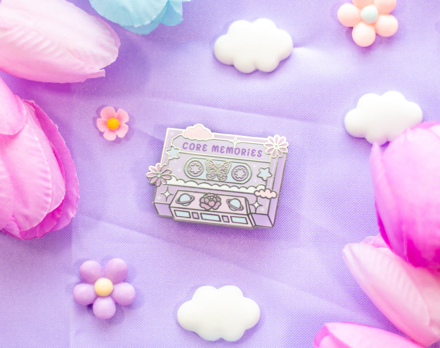 Magical Cassette Tape Enamel Pin