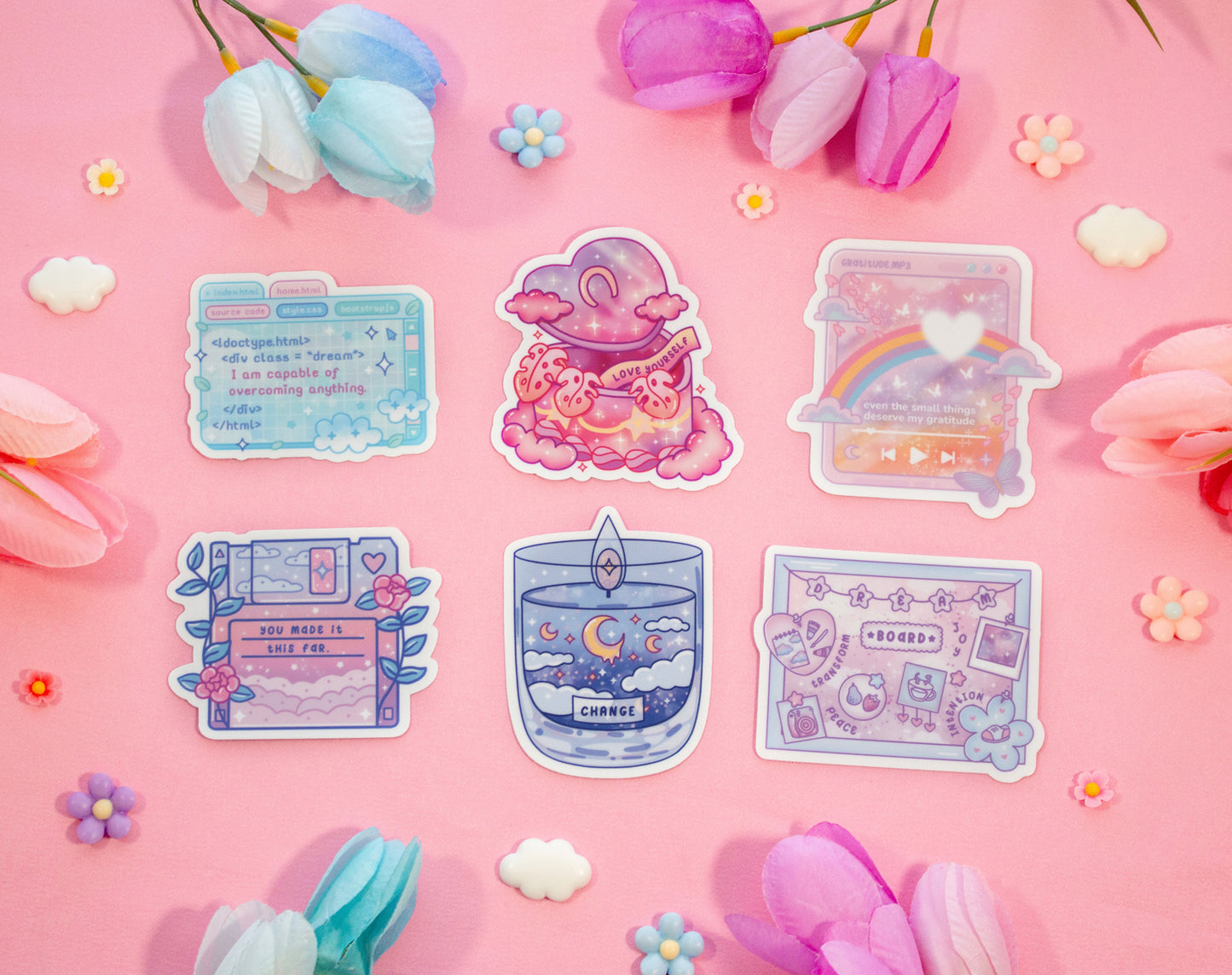 Vision Board Sticker Kit