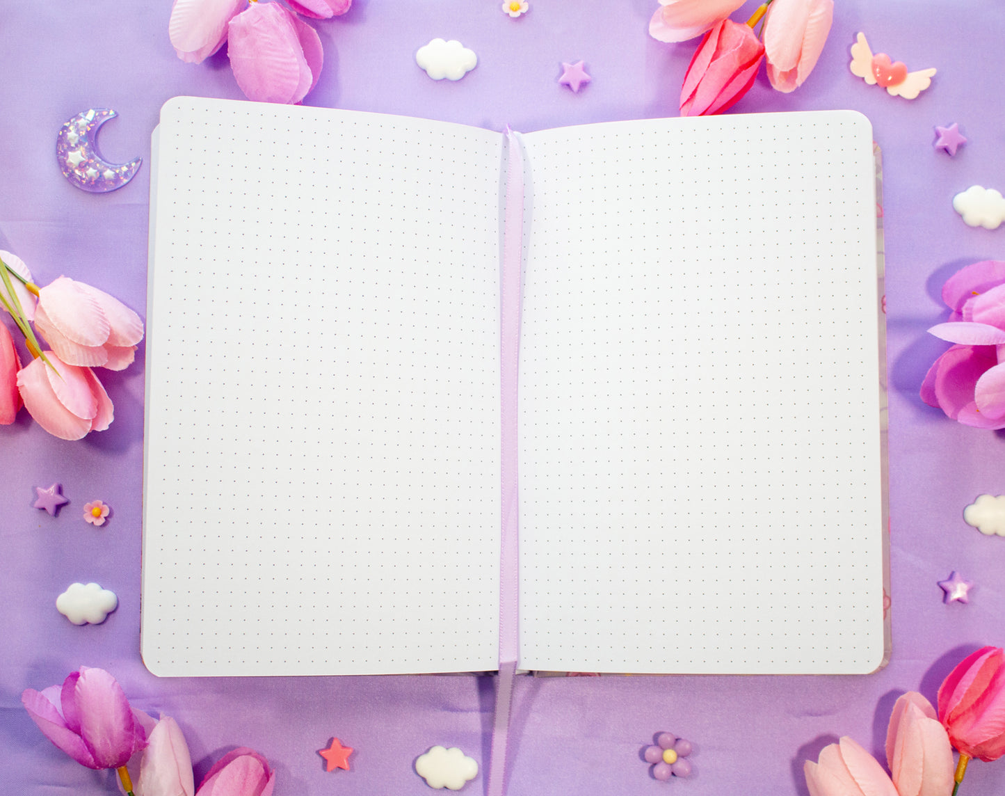 Pastel Academia Dotted Journal