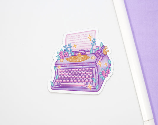 Typewriter Magnet