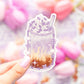 Ube Latte Sticker