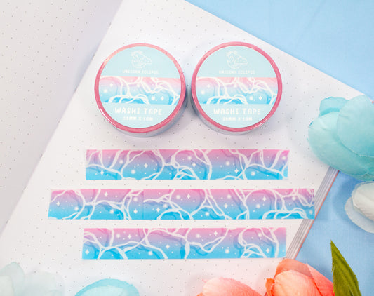 Vaporwave Water Washi Tape