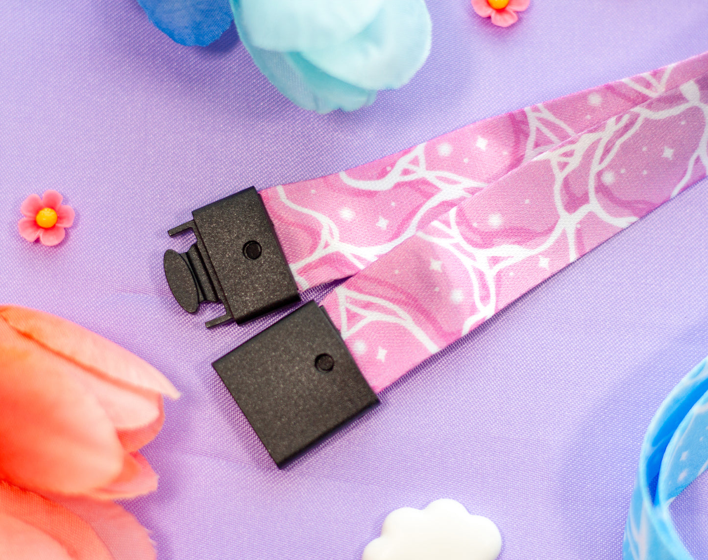 Vaporwave Water Lanyard