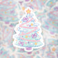 Christmas Tree Clear Sticker