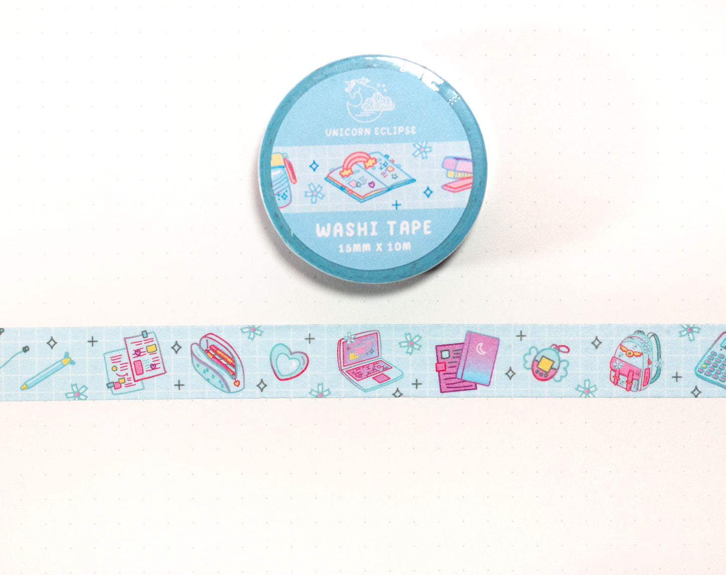 Straight A Student Blue Washi Tape