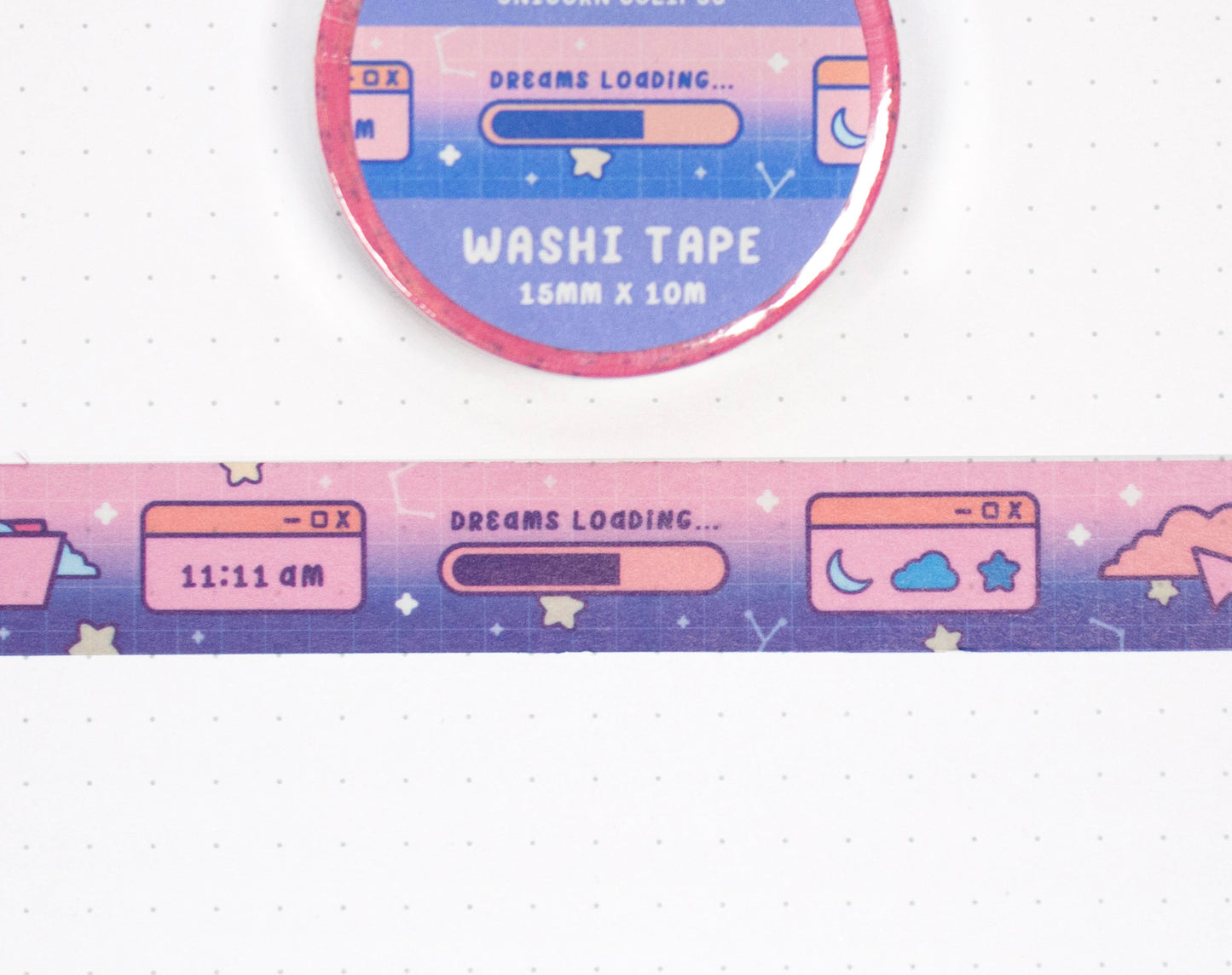 Celestial Webcore Washi Tape